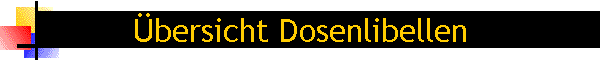 bersicht Dosenlibellen